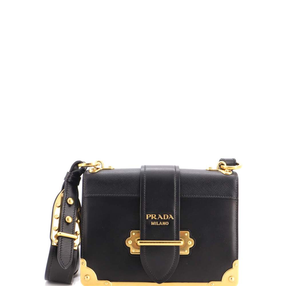 Prada Cahier Crossbody Bag Leather And #303626P12B